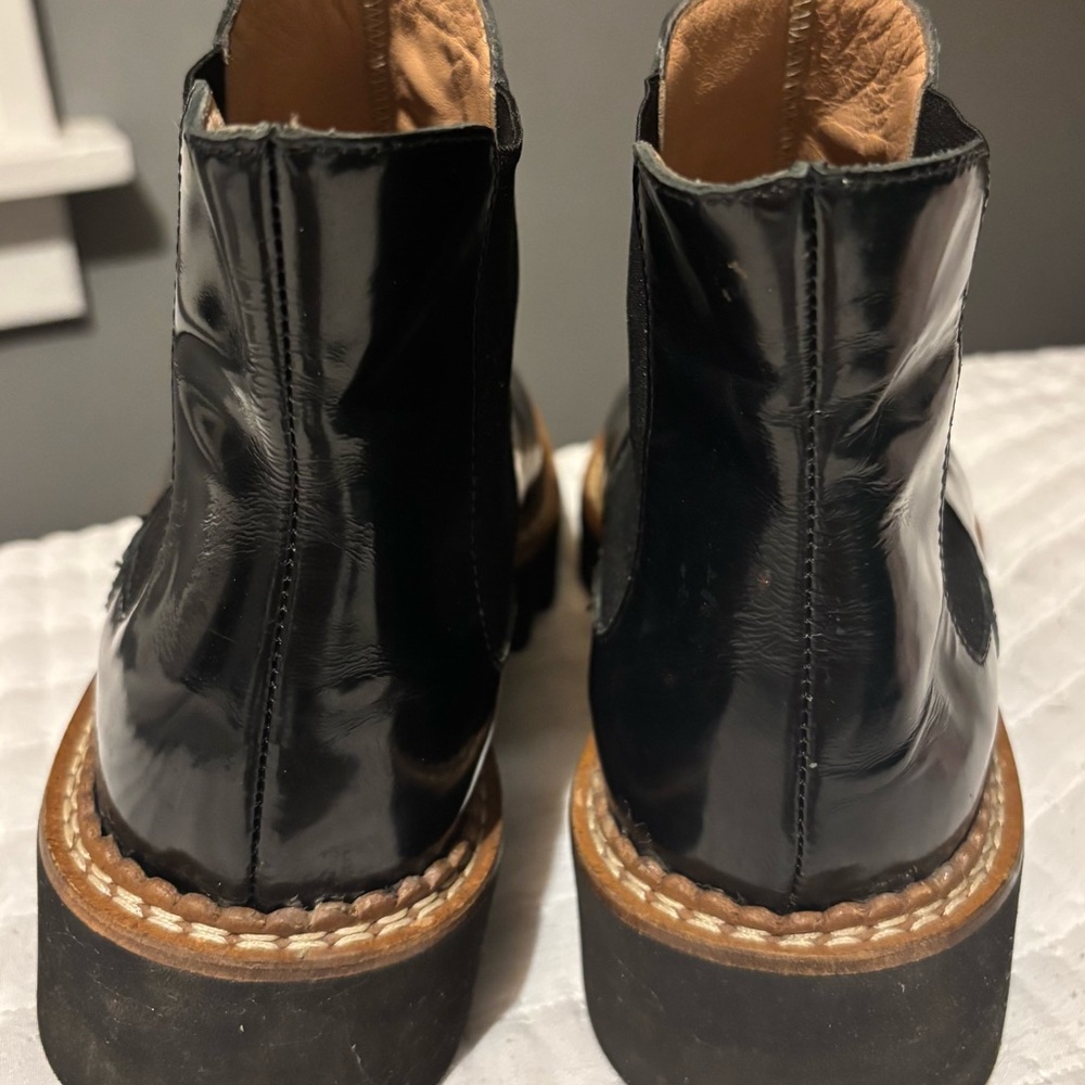 Fabio Rusconi - Black Leather Chelsea Boots - Picture 4 of 5